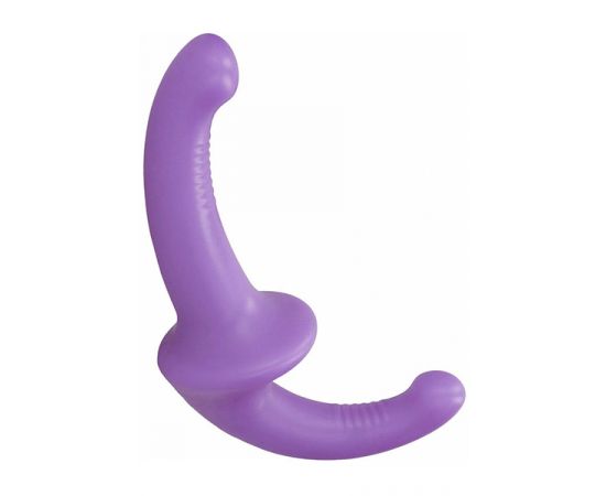 Страпон безремневой Strapless фиолетовый, фото 