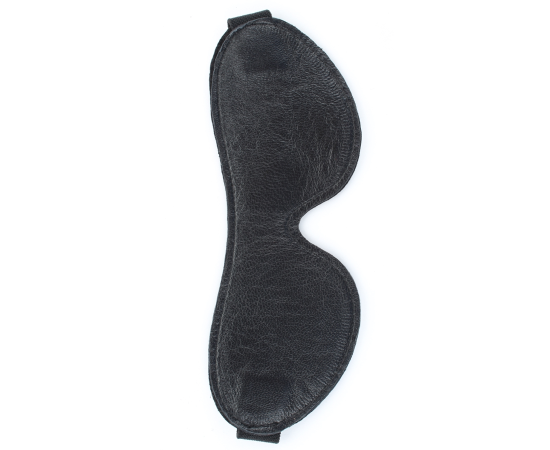 Маска Кожаная BDSM Арсенал С Тиснением, фото 