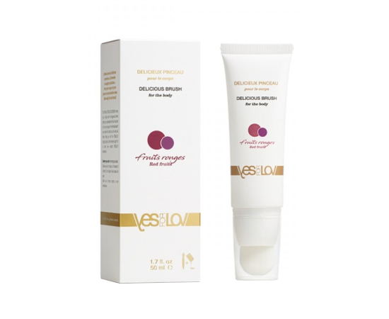 Массажное Масло Для Эрогенных Зон YESforLOV Delicious Brush, Red Fruits, 50 мл, фото 