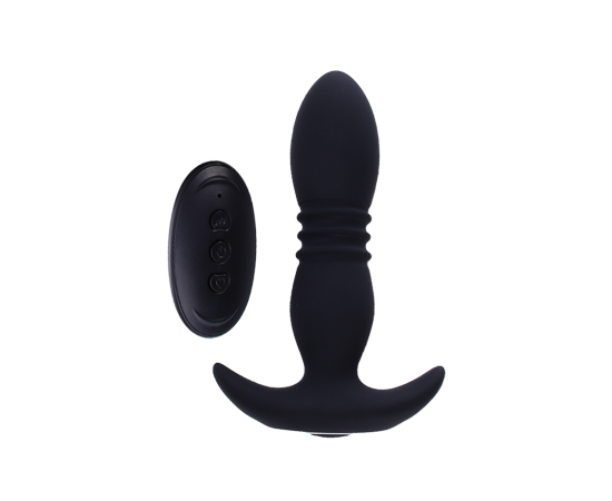 Анальный Пульсатор С Пультом Trolltech Baby Lay-A2725, Черный, фото 