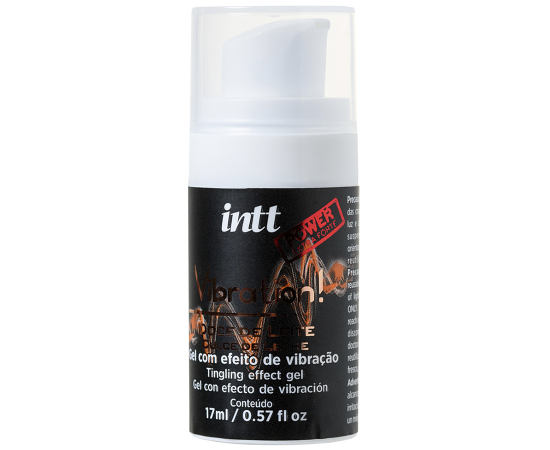 Гель массажный INTT VIBRATION Dulce d с эффектом вибрации и ароматом сгущенного молока, 17 мл, фото 