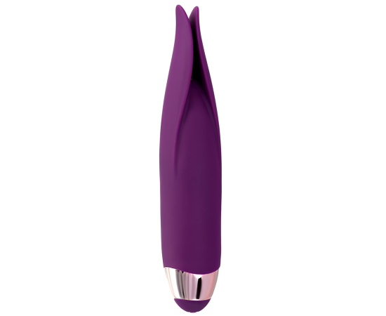 Вибратор с клиторальной стимуляцией L'eroina by Toyfa Flo, фиолетовый, фото 