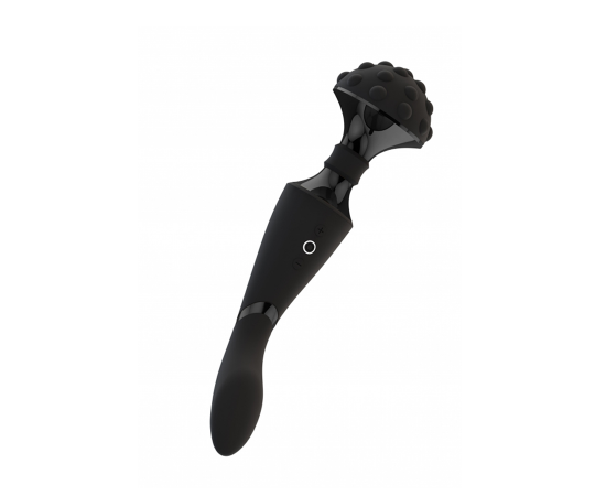 Вибратор двухсторонний Shiatsu с функцией "мгновенный оргазм", фото 