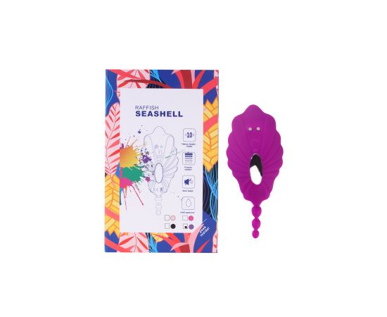 Вибратор-ракушка Для Клиторальной Стимуляции, Фуксия, фото , изображение 2