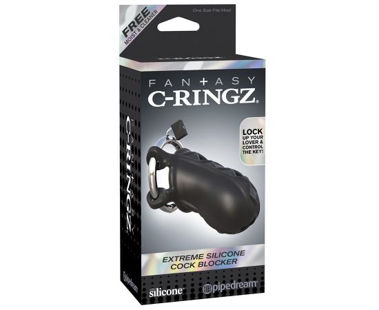 Пояс Верности Extreme Silicone Cock Blocker, фото 