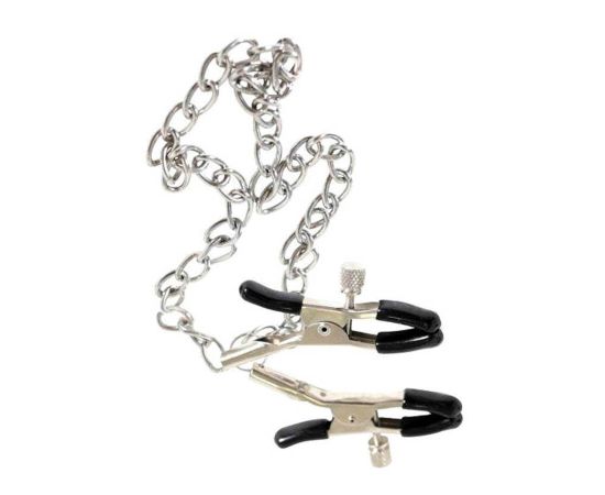 Зажимы Для Сосков Nipple Clamps, Серебристые, фото 