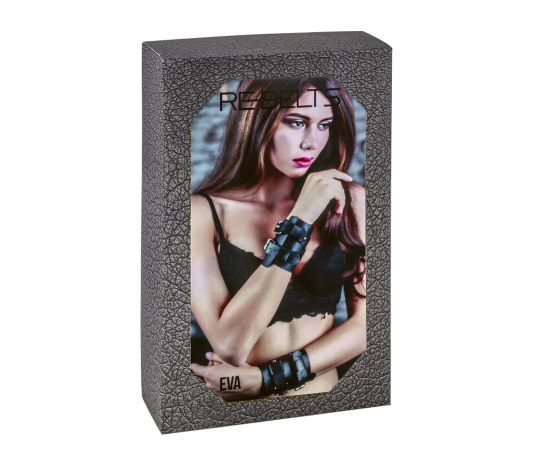 Наручники Eva Black, Черные, фото 