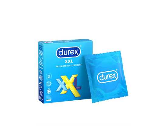 Презервативы Durex №3 XXL увеличенного размера, фото 