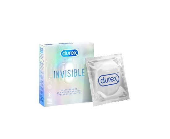 Презервативы Durex №3 Invisible ультратонкие, фото 