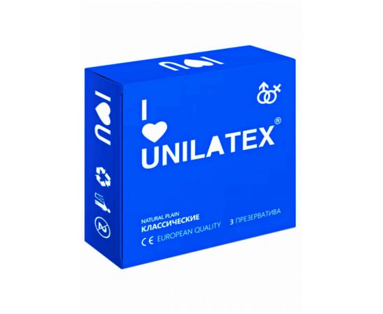 Презервативы Unilatex Natural Plain 3 шт, фото 