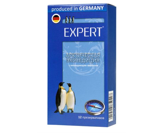 Презервативы Expert "Арктическая экспедиция" №12, с охлаждающим эффектом,12шт, фото 