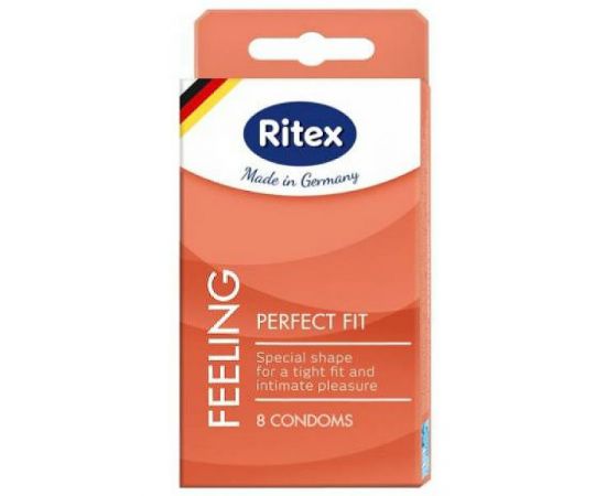 Презервативы Ritex Perfect Fit №8 анатомической формы с накопителем, фото 