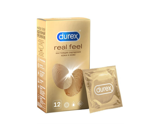 Презервативы Durex №12 Real Feel Для естественных ощущений, фото 