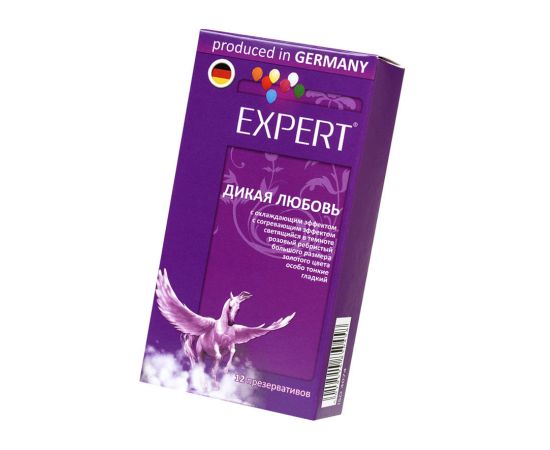 Презервативы Expert "Дикая любовь" №12, микс: ребристые, с точками, прочные, 12шт, фото  Презервативы Expert "Дикая любовь" №12, микс: ребристые, с точками, прочные, 12шт, фото