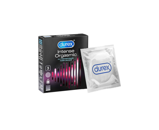 Презервативы Durex №3 Intense Orgasmic, фото 
