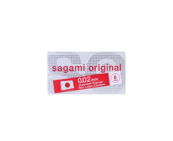 Презервативы Sagami Original 0.02 Ультратонкие PUR 6 шт, фото 