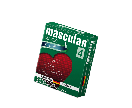 Презервативы Masculan Classic 4, №3 XXL, фото 