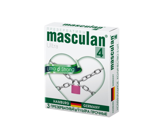 Презервативы Masculan Ultra 4, №3 Особо прочные, фото 