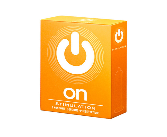 Презервативы ON Stimulation С Точками №3, фото 