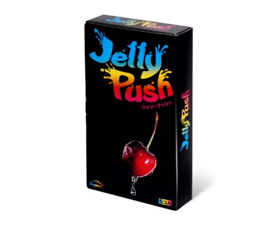 Презервативы Sagami Jelly Push С Регулируемой Смазкой Latex 5 шт, фото 