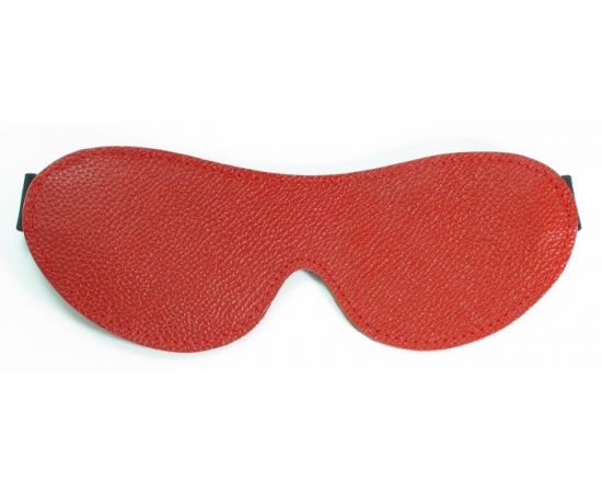 Маска Кожаная LOVEBUTIK На Резинке, Красная, фото 