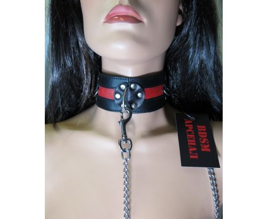 Поводок Кожаный BDSM Арсенал, фото 