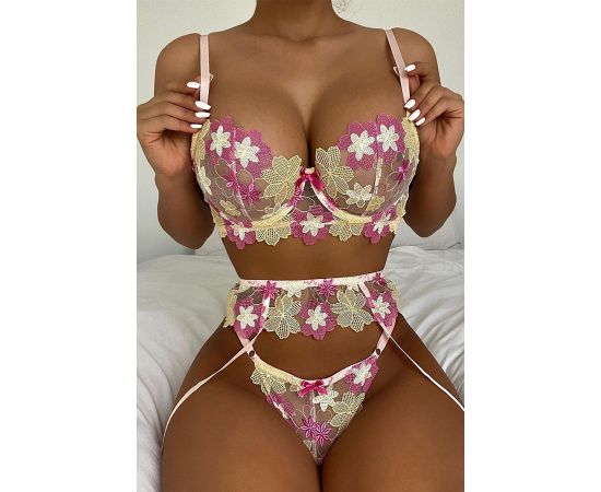 Комплект JSY Bra+Panties 3059-White XL, фото , изображение 2