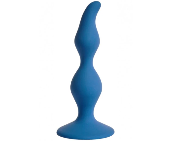 Анальная пробка Le Frivole Vesta размер S, кобальт, фото 
