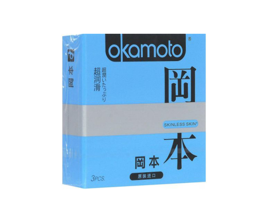 Презервативы Okamoto Skinless Skin Super Lubricative / С обильной смазкой № 3, фото  Презервативы Okamoto Skinless Skin Super Lubricative / С обильной смазкой № 3, фото