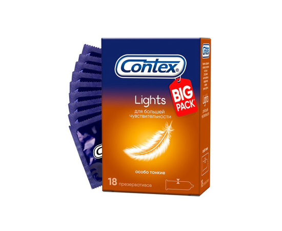 Презервативы Contex №18 Lights особо тонкие, фото 
