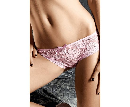 Трусики Dolce Vita розовые кружевные Boyshorts;  ML, фото 