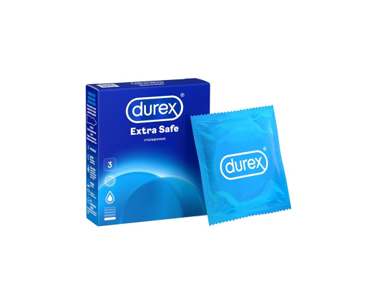 Презервативы Durex №3 Extra Safe утолщенные, фото 