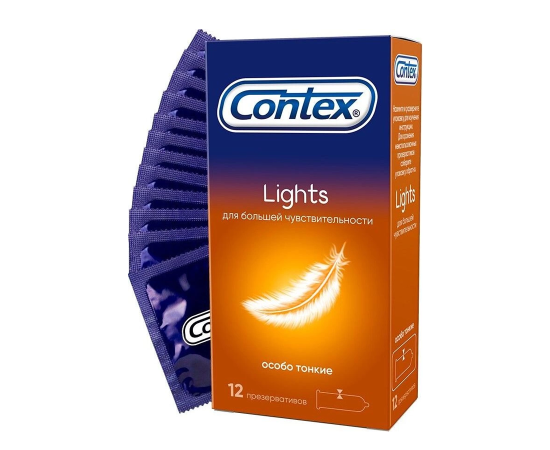 Презервативы Contex №12 Lights особо тонкие, фото 