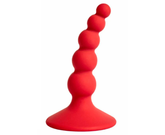 Анальная пробка Le Frivole Pulse размер S, бордовая, фото 