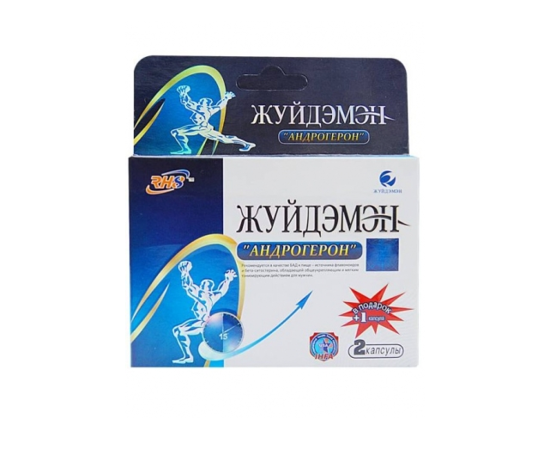 Капсулы Возбуждающие Для Мужчин Андрогерон, 3 шт, фото 