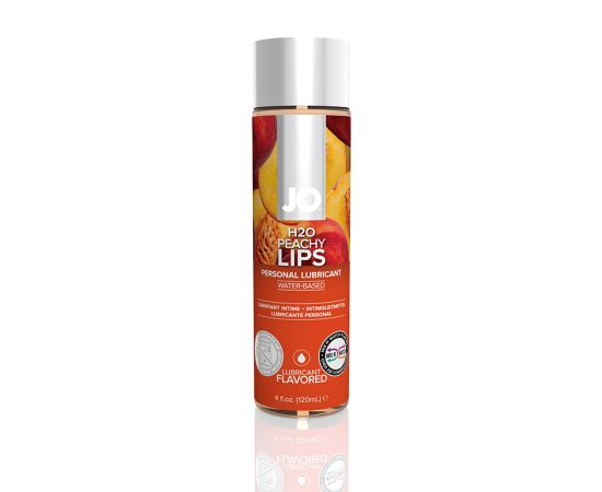 Вкусовой лубрикант JO Flavored Peachy Lips 120 мл, фото 