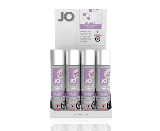 Лубрикант на водной основе JO Agape Warming Гипоалергенный Возбуждающий 30 мл, фото 