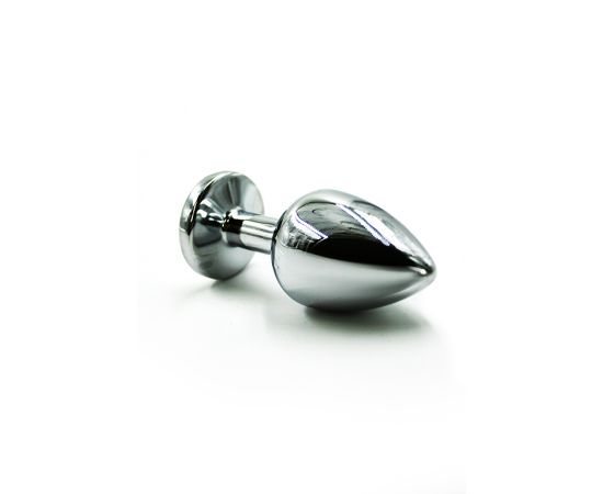 Анальная пробка Kanikule "Small"из алюминия light pink, фото 