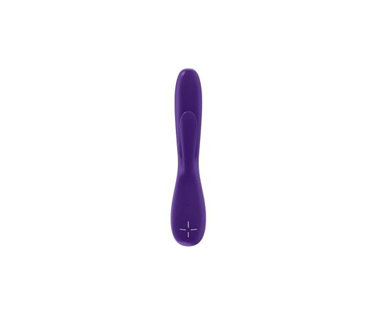 Вибратор с клиторальным стимулятором E5 RECHARGEABLE VIBRATOR VIOLET, фото 