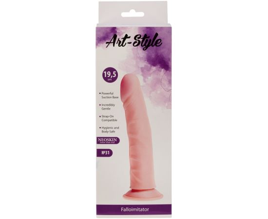 Фаллоимитатор на присоске ART-Style №31 018507ru, фото 