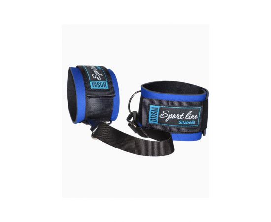 Оковы Sitabella BDSM На Липучке, Синие, фото 