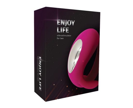 Вибратор для пар на дистанционном управлении  «Enjoy Life», фото 