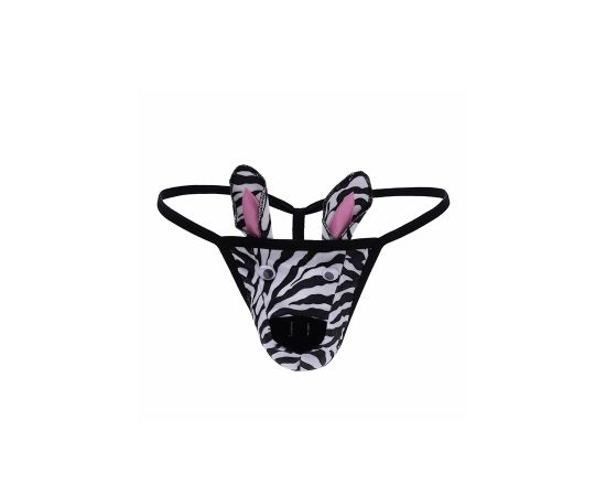 Стринги Мужские JSY Зебра 7272 White&Black, фото , изображение 2 Стринги Мужские JSY Зебра 7272 White&Black, фото , изображение 2