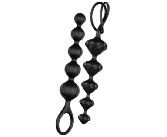 Анальные Цепочки Satisfyer Love Beads Black (Набор), фото 
