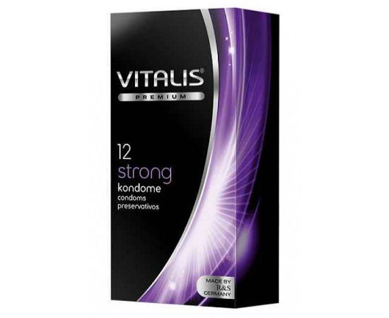 Презервативы Vitalis premium №12 Strong, фото 