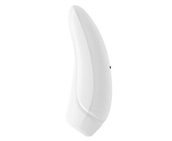 Бесконтактный Вакуумный Стимулятор Клитора Satisfyer Curvy 1+, Белый, фото 