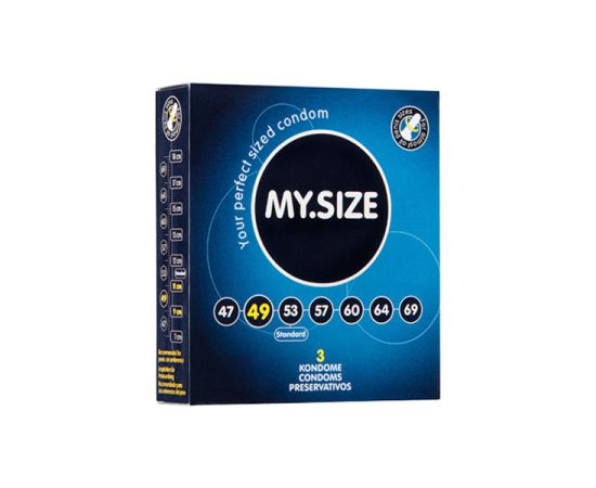Презервативы MY.SIZE Размер 49 Latex 3 шт, фото 