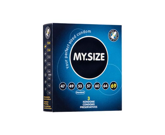Презервативы MY.SIZE Размер 69 Latex 3 шт, фото 