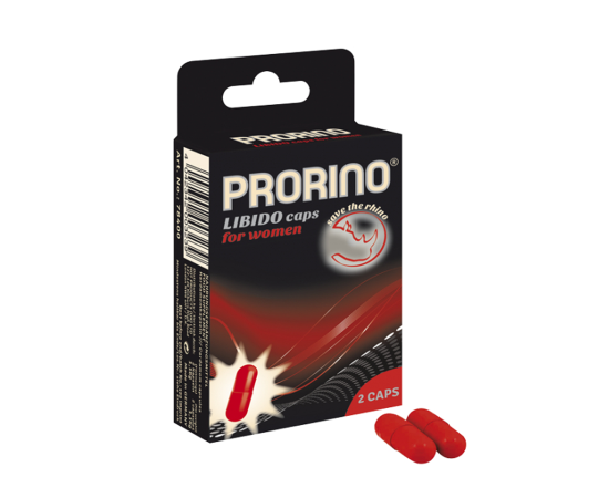 Биологически Активная Добавка К Пище Black Line PRORINO Libido Caps, 2 капсулы, фото 