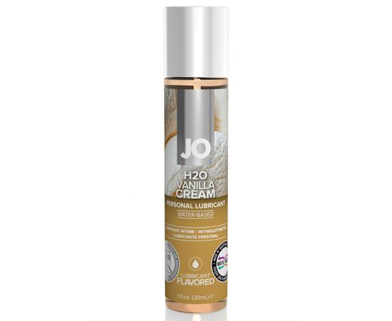 Вкусовой Лубрикант JO H2O Vanilla Cream, 30 мл, фото  Вкусовой Лубрикант JO H2O Vanilla Cream, 30 мл, фото